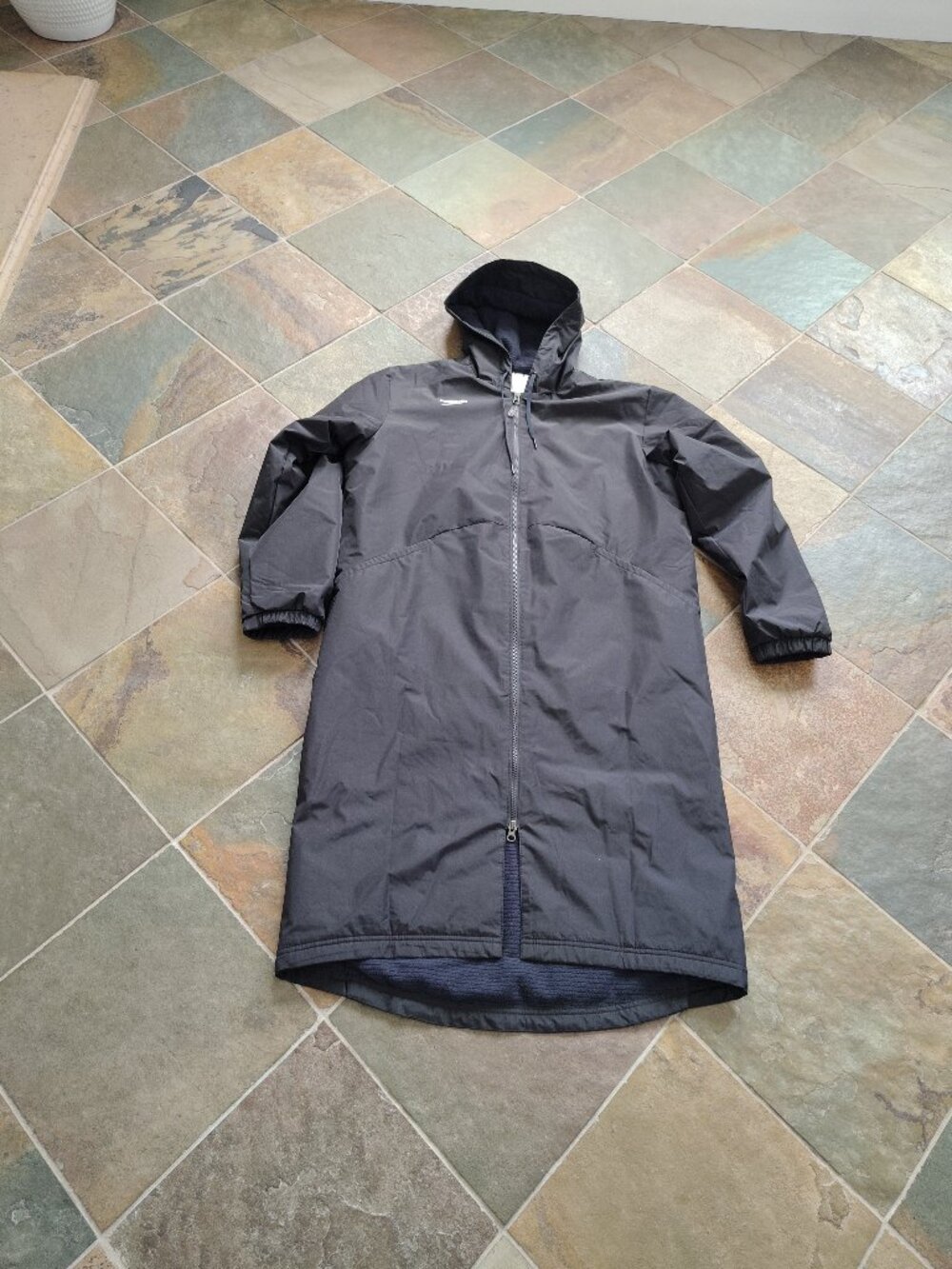 NWOT Speedo Unisex Elite Parka Long Jacket Fleece Lined Team - Picture 5 of 9
